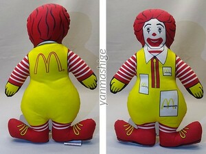 84年製ビンテージ ピロードール ロナルド ドナルドマクドナルド コットンドール ラグドール