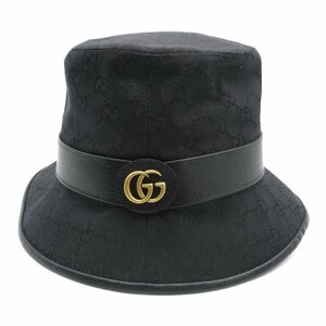 グッチ ハット ブランドオフ GUCCI GGキャンバス ハット GGキャンバス メンズ レディース