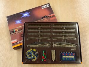 ∇花∇当時物 ドイツ製 marklin メルクリン mini-club ミニクラブ 8191 SET-E Zゲージ 線路 レールセット 鉄道模型 元箱付き 20