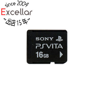 【中古】【ゆうパケット対応】SONY PS Vita専用メモリーカード 16GB PCH-Z161J メモリーカードのみ [管理:1350002381]