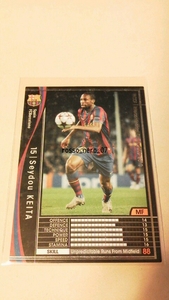 ☆WCCF2009-2010☆09-10☆314☆黒☆セイドゥ・ケイタ☆FCバルセロナ☆Seydou Keita☆FC Barcelona☆