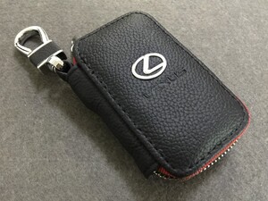 ★レクサス LEXUS★スマートキーケース 車用 PUレザー 男女兼用 収納 ラウンドファスナー キーホルダー キーカバー 軽量