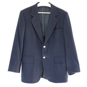80s vintage ウール シングル2Bジャケット ブレザー L-XL相当 pure wool Single 2B jacket MADE IN USA