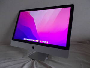 20.【 iMac Retina 5K 27inch Late 2015】Core i7-6700K・中古（リメイク）