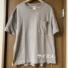 CURLY&CO ポケット付きTシャツ