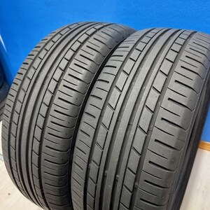 【2020年製造】　215/55R16　YOKOHAMA　ECOS ES31　サマ－タイヤ　215/55/16　2本　【来店交換も大歓迎】