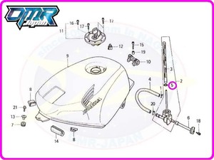 【新品】 Ｏリング (フューエルコック) NSR250R MC16 MC18 MC21 MC28 NC19