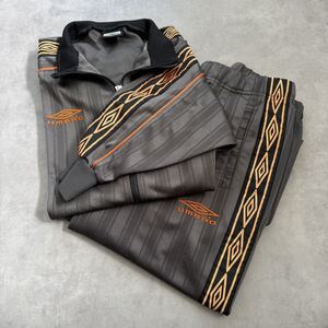 00s UMBRO アンブロ トラックジャケット パンツ 上下セット L グレー