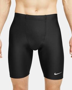 新品 送料込 NIKE FAST 1/2LENGTH SHORT PANTS XLサイズ 黒 ナイキ ファスト ハーフ レングス ショート パンツ タイツ RUNNING ランニング