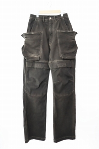 リックオウエンス Rick Owens 24SS STEFAN CARGO DARK DUST ステファン カーゴ パンツ RR01D3321-SDK 29 ダーク ダスト グレー ☆AA★24122