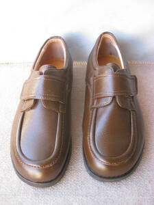 ★SHOEMAN 　　ウォーキングシューズ　　 YX 2217　 茶　　 ２４.0cm EEEE　　 新品