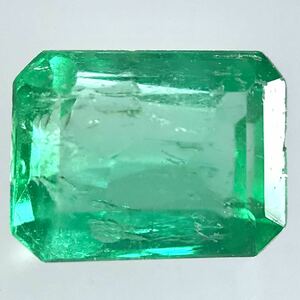 (天然エメラルド0.480ct)j 約5.3×4.0mmソーティング付 ルース 裸石 宝石 ジュエリーjewerly emerald BB5/BB5 i