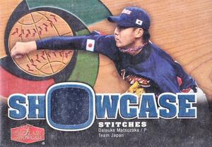 松坂大輔/Matsuzaka 06WBC紺色 ジャージ/レア版Showcase Stiches