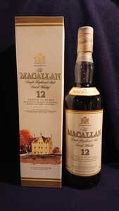 マッカラン12年 750ml 箱付 旧ボトル オールドボトル スコッチウイスキー THE MACALLAN 12 years old