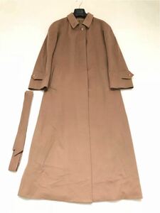 PAUL STUART イタリア製カシミヤ100%ロングコート size42 COLOMBO カシミアコート カシミヤコート コロンボ ポールスチュアート キャメル