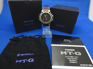 カシオ CASIO G-SHOCK MT-Gオーロラオーバル 電波ソーラー腕時計アナログウォッチ Bluetooth搭載スマートフォンリンク MTG-B3000