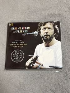 ERIC CLAPTON&FRIENDS 2CD THE A.R.M.S.BENEFIT CONCERT/jimmy page jeff beck steve winwood