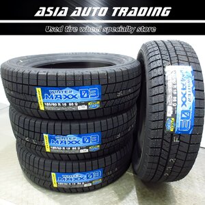 新品 未使用 ダンロップ WM03 185/60R16 WINTER MAXX 2024年 スタッドレス 4本セット 札幌市 タイヤ交換OK ウィンターマックス 03 冬 氷