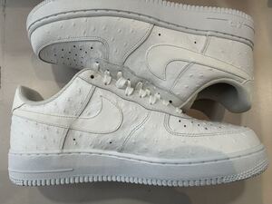 2015 NIKE AIR FORCE 1 07 LV8 オーストリッチ US10.5 新品 718152-104