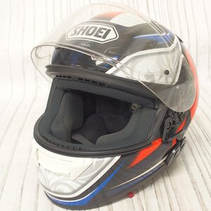 f002 B4 3.ショウエイ SHOEI XR-1100 ヘルメット フルフェイス Mサイズ 製造2012.02.20 バイク 現状