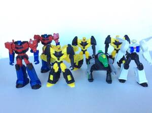 TRANSFORMERS ROBOTS IN DISGUISE LOT Bumblebee, Prime, Grimlock, McDonald