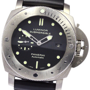 パネライ PANERAI PAM00305 ルミノール サブマーシブル 1950 3デイズ チタニオ デイト 自動巻き メンズ _821991