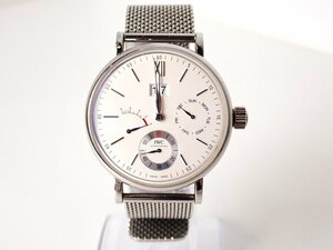 定価150万円ほど IWC ポートフィノハンドワイド デイデイト IW516201 手巻き 裏スケ メンズ 時計