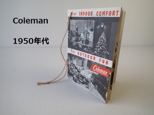 Coleman U.S.A. コールマン 1950年代製品同梱用ミニガイドブック★美品！状態良！