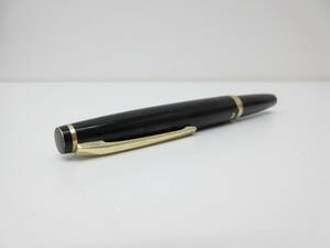 3759 文具祭 PILOT Elite パイロット エリート 万年筆 ペン先 18K-750 18金 ゴールド 黒 ブラック 中古 筆記用具 筆記未確認