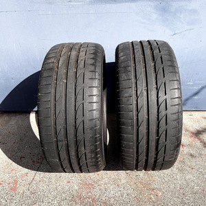 2本SET ブリヂストン　BRIDGESTONE タイヤ　ポテンザ　245/45R18 97Y　溝8部多し　中古　