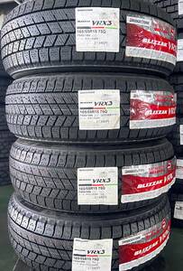 【2021年製 4本セット】VRX3 165/55R15 75Q 4本送料込み54000円～ ブリヂストン BS スタッドレス 冬タイヤ 乗用車 ブリザック①