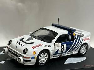 ラリーカーコレクション 1/43 フォード RS200 1986 スウェディッシュ・ラリー カーレ・グルンデル