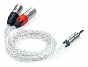 ★iFi Audio 4.4 to XLR cable バランスケーブル 変換ケーブル 4.4mmオス-XLRオス★新品送料込