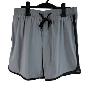 JAMESPERSE(ジェームスパース) Sidestripe Nylon Short Pants (grey)