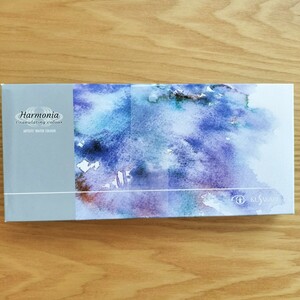 クサカベ(KUSAKABE) ● 透明水彩絵具 ハルモニア 12色セット 10ml(4号)