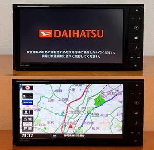 最新2024年10月地図 508939J24 NSZN-W69D ダイハツ 純正ワイド ナビ BT/DVD/地デジ/HDMI 動作確認済み 新しいアンテナセット すぐに使える