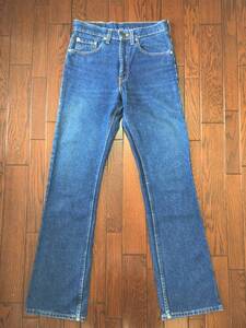 ＵＳＡ製 リーバイス Ｌｅｖｉ’ｓ 赤文字 ５１７ ブーツカット ジーンズ ｗ３１ フレア デニム パンツ 脚長 ジーパン アメリカ製 米国製