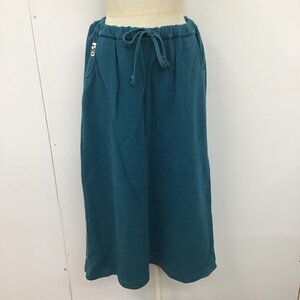 CHUMS M チャムス スカート ロングスカート CH18-1006 スウェット Skirt Long Skirt 緑 / グリーン / 10112369