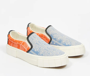 ■ GOOD NEWS Good News Yess Paisley Multi スリッポン Vans UK7 40