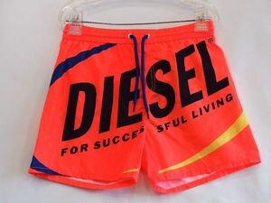 DIESEL ディーゼル 水着　スイムパンツ　海水パンツ　＊タグ付き品 メンズ ・S オレンジ