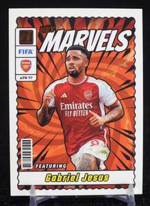 2023-24 Panini Donruss Soccer Net Marvels Gabriel Jesus Arsenal Brazil サッカー カード