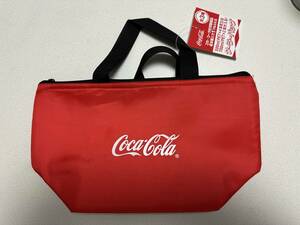 Coca-Cola クーラーバッグ（赤） 新品 未使用 非売品　コカコーラ 保冷バッグ トートバッグ ランチバッグ お散歩バッグ