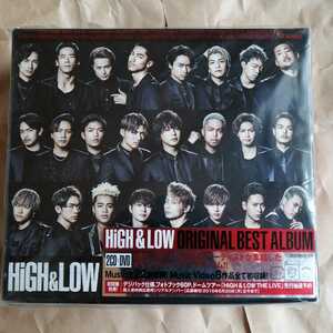 三代目 J SOUL BROTHERS from EXILE TRIBE-HiGH＆LOW ORIGINAL BEST ALBUM DVD付RZCD-86120見本盤 プロモ盤 サンプル盤 新品未開封