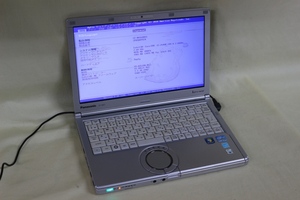 ジャンク品ノートパソコン Panasonic Let