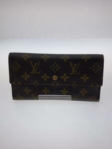 LOUIS VUITTON◆2)ポシェット・ポルト・モネ・クレディ_モノグラム・キャンバス_BRW/PVC/BRW/レディース