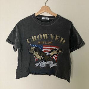 WE GO アメカジ　Tシャツ　アメリカン　鷲　イーグル　半袖　 古着　USED 