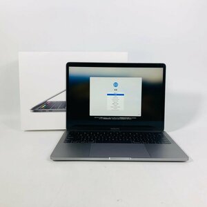 動作確認済 MacBook Pro 13インチ Touch Bar＋Touch ID (Mid 2018) Core i7 2.7GHz/16GB/SSD 512GB スペースグレイ MR9R2J/A