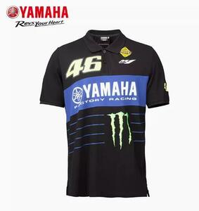正規品 夏用 YAMAHA ヤマハ MotoGP V46 polo シャツ サイズ選択可