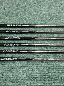 FUJIKURA DIAMOND SPEEDER IRON 10s アイアン用 5〜Pw 6本セット Sフレックス シャフト 20240420 ダイヤモンド スピーダー 