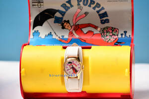 即決　貴重　ディズニー　『メリー・ポピンズ』 手巻腕時計 　BRADLEY 　ディズニー